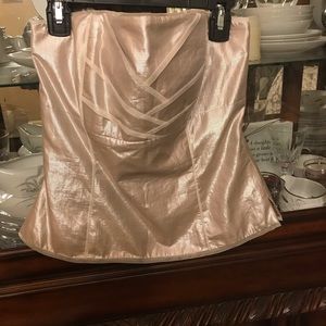 Strapless bustier, WHBM, size 4